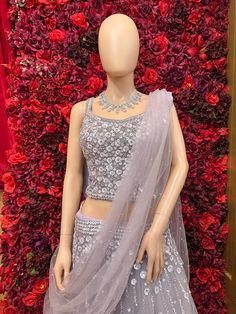 Let your breathtaking beauty be evoked by this beautiful lehenga that will effortlessly evoke elegance and opulence within you. Raise your style, shine luxury in our gorgeous Amara Lehenga; its finest material is work of art, leaving you like royalty. Color -Lavender Details - - Assured quality - Wash care instruction: Dry clean only. - Slight variation in color is possible due to digital photography. Beautiful Lehenga, Indian Clothing Store, Indian Bridal Lehenga, Indian Groom, Breathtaking Beauty, Bridal Jewellery Indian, Indian Clothing, Bridal Lehenga, Wedding Groom