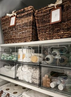 8 perfect bathroom linen closet organization ideas for the best ways to sort sheets, keep cleaning supplies and toiletries handy, make laundry easier, and have guest amenities in easy reach. Linen Closet Ideas, Bathroom Closet Organization Ideas, Clever Bathroom Storage, Bathroom Linen Closet, Linen Closet Storage, Bathroom Organization Hacks, Bathroom Sink Organization, Bathroom Drawer Organization, Bathroom Closet Organization