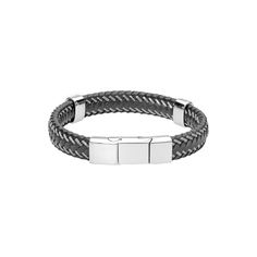 Take your look to the next level whenever you wear this LYNX braided leather and stainless steel bracelet.Length: 8.5 in.Clasp: magneticMetal: stainless steelFinish: polishedAdditional details: braided leatherPackaging: boxed Size: 10". Color: Black. Gender: male. Age Group: adult. Modern Leather Braided Bracelet For Everyday, Casual Adjustable Braided Bracelet With Stainless Steel Clasp, Adjustable Casual Braided Bracelet With Stainless Steel Clasp, Modern Leather Braided Bracelets, Adjustable Leather Braided Bracelet With Stainless Steel Clasp, Modern Leather Braided Bracelet With Stainless Steel Clasp, Modern Leather Braided Bracelet With Black Band, Modern Braided Leather Bracelet With Stainless Steel Clasp, Modern Braided Leather Bracelets With Black Band