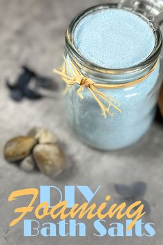 I loved making these bath salts, as well as using them! In fact, I’m going to run a bath right after I’m done writing this for you. Diy Foaming Bath Salts, Foaming Bath Salts, Bath Recipes Diy, Diy Bubble Bath, Selling Essential Oils