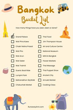 things to do in bangkok thailand, bangkok thailand travel bucket lists, places to visit in bangkok thailand travel, bangkok thailand travel guide, bangkok thailand, bangkok thailand aesthetic Thailand Bucket List Things To Do, Bangkok Map, Bangkok Market, Bangkok Guide, Istanbul Travel Guide