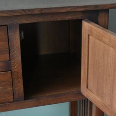 PREORDER Mission Solid Oak Buffet / Console Table - Walnut - 52 - Crafters and Weavers Mission Table, Solid Oak Sideboard, 4 Drawer File Cabinet, Entry Cabinet, Oak Buffet, Oak Tv Stand, Modern Farmhouse Table, Buffet Console, Quarter Sawn White Oak