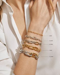 David Yurman Bracelet Stack Apple Watch, David Yurman Clasp Bracelet, David Yurman Stacked Bracelets Gold, Monica Vinader Bracelet Stack, Mason Madison Bracelet, Gold Link Bracelet Stack, Thomas Charley Jewelry, David Yurman Bracelet, 18k Gold Bracelet