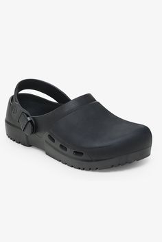 Since 1774 Birkenstock has provided top quality shoes, now available for the working professionals. Unisex Birki Air 2. 0 Clogs are molded polyurethane and have their original contoured footbed with deep heel cup, longitudinal and transverse arch support, and raised toe bar; all totaling up to support and comfort perfect for long hours. Add that they are fluid resistant, water repellant, oil resistant, and slip resistant, you have the perfect partner for your professional environment. • Molded p Medical Shoes, Chef Shoes, Chef Shirts, Chef Pants, Men's Uniforms, Nursing Clogs, Chef Uniform, Hospitality Uniform, Chef Coat