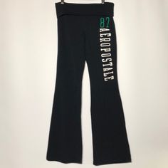 Nwot Black Aeropostale Stretch Fold At The Waist Fold Over Pants, Christmas Wishlist, Fold Over, Christmas List, Aeropostale, Track Pants, Pant Jumpsuit, Pants For Women, Track