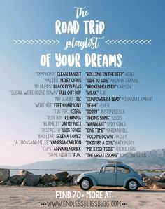 the road trip playlist of your dreams