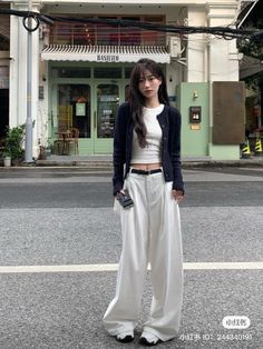 Outfit Korean Style, Korean Casual Outfits, 가을 패션, Korean Outfits, Casual Style Outfits, Lookbook Outfits, Cute Casual Outfits, Daily Outfits