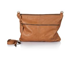 "This handmade soft leather bag can be carried cross-body, on the shoulder, or without the strap as an oversized purse/clutch under the arm. Crafted in rich soft premium quality Italian leather, it features a detachable adjustable leather long shoulder strap, a full zipper closure, 1 large inner zip pocket, 1 inner pocket, and 1 large zippered pocket on the outside front. It is an ideal clean modern look suitable for every day and evening style & use - See more of the JUDTLV collection at: h Oversized Purse, Large Leather Purse, Tan Leather Bag, Soft Leather Handbags, Soft Leather Bag, Brown Leather Bag, Crossbody Bag Women, Leather Bag Women, Black Leather Bags