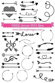 the free arrow svg files