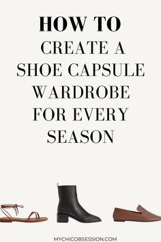 From fall shoes to winter shoes and more, you need these shoes for women! These are the capsule wardrobe essentials that you need for your minimalist wardrobe capsule and stylish shoe outfits. Shoe Capsule Wardrobe, Shoes Aesthetic Heels, Shoe Capsule, Women Shoes Aesthetic, Capsule Wardrobe Shoes, Aesthetic Heels, French Capsule Wardrobe, Shoe Outfits, Minimalist Wardrobe Capsule