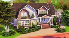 sims 4 family home sims 4 build sims 4  the sims 4 sims 4 mods sims 4 cc sims 4 suburban sims 4 no cc sims 4 youtube sims 4 house sims 4 family sims 4 cc sims 4 mods sims 4 custom content Home The Sims 4, Sims 4 Family House, Bay House Plans, Brindleton Bay, Sims 4 Build Ideas, Sims 4 House Ideas, Sims 4 Inspiration, Sims Background, Sims 4 Speed Build