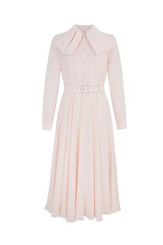 Pure Dress, Princess Clothes, Royal Clothes, Evening Wear Dresses, Dress Peach, Shirt Dress Summer, Long Midi, Pale Peach, Draped Neckline