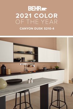 Canyon Dusk Behr Paint, Canyon Dusk Behr, 2021 Color Of The Year, Canyon House, Remodel Farmhouse, Behr Colors, Color Of The Month, Internet Cafe, Star Space