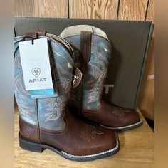 Our Delilah Boot Delivers All-Day Comfort And Classic Cowgirl Style. It's Engineered With An Outsole That Has A Sleeker Profile While The Heel Provides Superior Traction And Durability. Willing To Make Great Bundle Deals! Womens Cowboy Boots Ariat, Ariat Boots Women's Turquoise, Ariat Delilah Boots, Womens Cowgirl Boots Cavender's, Classic Cowgirl, Cowboy Boots Women Yeehawcowboy.com, Ariat Shoes, Shoe Inspo, Cowgirl Style