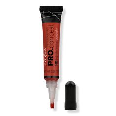 HD Pro Corrector Concealer - HD PRO CONCEALER RED CORRECTORFeaturesLightweight, creamy textureLong-wearing, crease-resistant formulaBuilt in, brush-tip applicatorCorrect, conceal, contour, & highlightBenefitsOrange Color Corrector: Neutralizes dark spots for medium/deep skin tonesYellow Color Corrector: Corrects dullness caused by purple/blue undertones and brightens undereye circles for medium to dark skin tonesGreen Color Corrector: Neutralizes redness for medium to dark skin tonesLavender Col Pink Color Corrector, Colour Correcting Makeup, Red Concealer, Orange Color Corrector, Redness Corrector, Undereye Brightener, Pro Concealer, Corrector Concealer, Too Faced Concealer