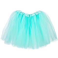 Get girly by dressing your child in fun and frilly designs! Light Teal Basic Tutu features layers of layers of sheer tulle in a tutu design with a satin covered elastic waistband. Combine this beautiful skirt with a cute creeper or shirt to transform into a pretty princess!     Details:   Color: Light Teal  Size: Fits most 12 Months-5 Years    Content: 100% Polyester  Care Instructions: Hand Wash Cold; Flat Dry; Cool Iron If Needed Tutu Design, Pretty Princess, Beautiful Skirt, Wedding Top, Print Coupons, Fabric Bolts, Light Teal, Beautiful Skirts, Fabric Trim