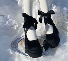 Platform Lace up Luxury Design High Heels Shoes Manhwa Heels, Pinterest Pretty, Thick Heel Shoes, Knee High Boots Flat, High Heels Shoes, Womens Mary Janes, Mary Jane Shoes Womens, Thick Heel, College Style