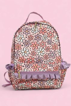 pre-order,nomoq Flower Backpack, Boys Christmas Outfits, Kids Bag, Preschool Gifts, Girls Christmas Outfits, Kids Headbands, Floral Backpack, Baby Skirt, Toddler Backpack