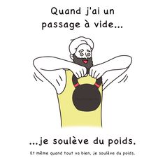 an image of a man with his hands on his hips and the words quand j'ain passage d'vide