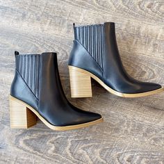 Transform your wardrobe with Duvet Block Booties for Women in Black. With the pointed toe, neutral color, and stacked heel, these booties are the perfect finishing touch to any outfit! Booties Shop, Booties For Women, Women In Black, Paint Shop, Neutral Color, Black Booties, Shoe Style