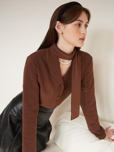 Composition : cotton 83, nylon 17Color : CHESTNUT BROWN FREECountry of Origin : KOREA Elegant Fitted Cardigan With Shawl Collar, Elegant Fitted Shawl Collar Cardigan, Chic Brown Cardigan For Winter, Chic Brown Winter Cardigan, Elegant Brown Cardigan For Fall, Elegant Brown Long Sleeve Sweater, Elegant Brown Cardigan, Elegant Brown Sweater For Winter, Elegant Brown Winter Sweater