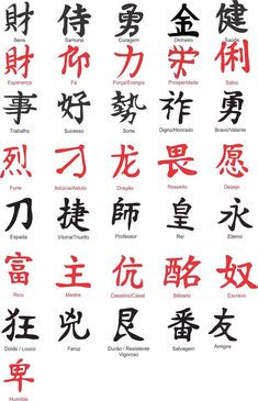 the chinese characters are written in different languages, and they appear to be english or japanese