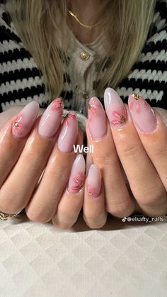 Almond Acrylic Nails, Cute Gel Nails, Nails Only, Acrylic Nails Coffin Short, Clean Nails, Fire Nails, Classy Nails, Dream Nails