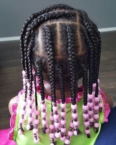 child hair style - Hairstyles #hairstyles #beauty #hair #kids #child #kidshair Braids With Beads Kids, First Day Of School Hairstyles, Kids Natural Hair, Kid Hair Styles, Kids Hairstyle, Kids Hair Styles, Lil Girl Hairstyles, Kid Braid Styles