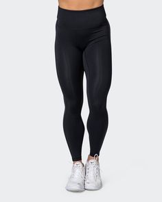 Zero Rise Ankle Length Leggings Black Easy 30 day return policy Mn Logo, Ankle Length Leggings, Squat Proof, Hold You, Black Leggings, Ankle Length, Black Jeans, Sleek, Mesh