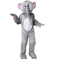 an elephant costume is shown in this image