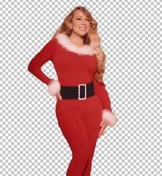 Mariah Carey in Santa Claus Costume PNG Image Mariah Carey Costume, Santa Hat Png, Kawaii Penguin, Santa Claus Costume, Fairytale Nursery, Postcard Mockup, Hat Png, Fire Flower, Birthday Frames