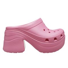 23 Best Crocs 2024 – Clogs, Slippers, Boots – Footwear News Trendy High Heel Clogs For Party, Trendy High Heel Clogs With Reinforced Heel, High Heel Crocs, Croc Heels, 6 Inch Heels, The Siren, Funky Shoes, Problem Solved, Clog Heels