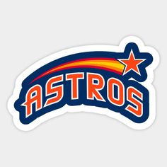 the astros logo on a white background