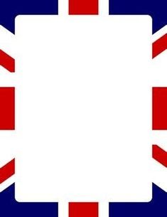 the british flag is shown in red, white and blue with a square shaped design