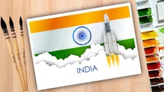 ISRO chandrayaan 3, Indian rocket drawing How to draw indian rocket step by step Chandrayaan 3 Rocket Drawing, Isro Chandrayaan 3 Drawing, Isro Drawing, Chandrayaan 3 Drawing, Isro Rocket, Chandrayan 3 Drawing, Hindi Divas Poster, Rocket Drawing