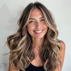 Chocolate Brown Hair With Blonde Highlights, Blonde Highlights On Dark Brown Hair, Highlights On Dark Brown Hair, Icy Blonde Highlights, Rich Brown Hair, Brown Hair With Blonde, Hair With Blonde Highlights, Grey Hair Coverage, Framing Highlights