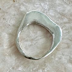 These unique, sculptural rings are perfect for adding a touch of minimalism to any outfit. They're also super easy to wear and stack, thanks to their light weight and slender design. Plus, they make great little pieces of art to take with you wherever you go. So if you're looking for something different and stylish, these Cassia beauties are definitely for you! Special sizes: We can make rings in any size! Just purchase the size closest to it and send an email to info@danteperozzi.com or leave a Sculptural Rings, Minimal Silver Ring, Make Rings, Sculptural Ring, Ring Inspo, Silver Ring Designs, Recycled Metal, Something Different, Raw Brass