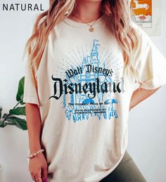 Disney Park Tshirt Ideas, Disneyworld Birthday Shirt, Minimalist Disney Shirt, Crew Neck Cotton Tops For Theme Park, Disney Cotton T-shirt For Disney Fan Events, Cotton Crew Neck Top For Theme Park, Pre-shrunk Disney T-shirt For Disney Trips, Disney Fan Apparel T-shirt With Short Sleeves, Disney Fan Apparel Short Sleeve T-shirt