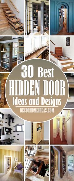 the top 10 best hidden door ideas and designs for your home or office in under 30 minutes