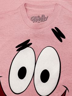 Vintage Never Looked So Good SpongeBob's bestie got his own graphic tee! We've paid tribute to the famous starfish with a comfy kid's shirt featuring a full size graphic of Patrick Star smiling. To ensure that this cartoon t-shirt stands out - we've printed it on a soft, pink cotton tee. Perfect for everyday casual wear! Available in Youth Sizes: Small, Medium, Large, and X-Large. 100% Cotton Machine Wash Tumble Dry Regular Fit Printed in USA Pop Culture Crew Neck Top With Funny Print, Funny Graphic Print Top For Fans, Funny Graphic Print Tops For Fan Merchandise, Pink Relaxed Fit Top For Pop Culture, Pink Relaxed Fit Top In Pop Culture Style, Cute Cartoon Print Tops For Fan Merchandise, Cute Tops With Cartoon Print For Fans, Funny Pink Streetwear T-shirt, Funny Pink T-shirt For Streetwear