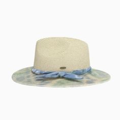 Stand Out From The Crowd With Our Tie Dye Brim C.C Panama Sun Hat! Embrace Your Wild Side With The Unique Tiedye Pattern And Make A Statement At The Lake, Pool, Or Beach. Protect Yourself From The Sun While Looking Stylish And Adventurous. Don't Settle For A Plain Hat - Take A Risk And Elevate Your Look With Our Tie Dye Brim C.C Panama Sun Hat! Tie Dye Brim C.C Panama Sun Hat Uva/Uvb Spf 50 Protection Made In China Weight: 6.2 Oz (175.77 G) Blue Brimmed Sun Hat For Day Out, Blue Summer Sun Hat For Day Out, Blue Wide-brim Hat For Day Out, Blue Wide Brim Hat For Day Out, Blue Summer Hats For Day Out, Blue Summer Hat For Day Out, Blue Brimmed Hat For Day Out, Blue Sun Hat For Summer Day Out, Casual Blue Sun Hat For Day Out