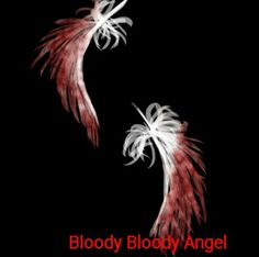 Bloody angel avatar Dark Angelcore, Angel With A Shotgun, Wings Art, White Aesthetic, Cute Tattoos