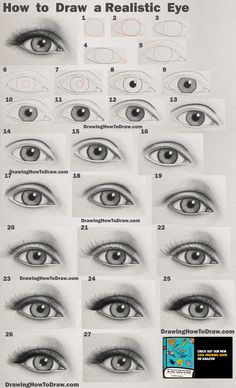 how to draw realistic eyes step by step instructions for beginners and advanced drawing enthusiasts