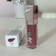 Fenty Beauty Lip Gloss Fussy Heat, Fenty Gloss Heat, Fenty Beauty Lip Gloss Fussy, Fenty Beauty Lip Gloss Heat, Fenty Beauty Heat, Fenty Lipgloss, Fenty Beauty Lip Gloss, Fenty Gloss, Fenty Beauty Gloss Bomb