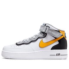 Nike Air Force 1 Mid '07 LV8 'Athletic Club - Dark Sulfur' DH7451-101 (AF1/SNKR/Skate/Casual/Mid Top/Non-Slip/Wear-resistant) Sporty Nike Air Force 1 Low-top For Sports, Nike Sporty Sneakers For Sports Events, Nike Air Force 1 Mid-top With Branded Insole, Sporty Nike Air Force 1 Low-top, Nike Functional Sneakers For Sports Events, Functional Nike Sneakers For Sports Events, Sporty Mid-top Sneakers For Sports Events, Nike Air Force 1 High-top Running Shoes, Nike Air Force 1 For Sports With Branded Insole