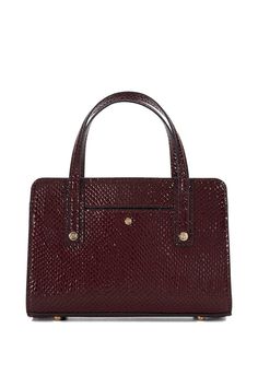 Add an air of sophistication to your everyday edit with our Dinkydenbeigh tote. Featuring various finishes, the two top handles and front pocket of this signature style are each complemented by our bespoke 'DD'-interlock-brand engraved hardware, while the optional strap is added for versatile styling and ease of wear. Finished with our signature logo, a magnetic-dot strap and a double-sided top zip for double security, the interior is split into three compartments for organised storage. Handbag Handles, Back Bag, Small Tote Bag, Dune London, Bag Trends, Purple Bags, Small Tote, Grab Bags, Branded Bags