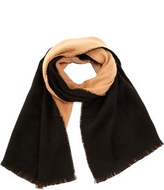 From Anna & Ava&#x2C; this scarf wrap features:Knit fabricationAcrylicApprox. 81" L x 19" WImported. Cape Wrap, Poncho Cape, Trendy Accessories, Knit Scarf, Cold Weather, Scarf Wrap, Two Tone, Scarf Accessory, Knitting