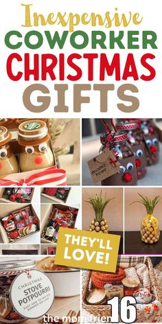 Christmas gifts for coworkers. Coworker Christmas Gifts, Christmas Gifts For Everyone, Small Christmas Gifts, Christmas Gifts For Coworkers, Gifts For Everyone, Gifts For Coworkers, Holiday Gift Guide, Gift Guide, Cross Stitch Patterns