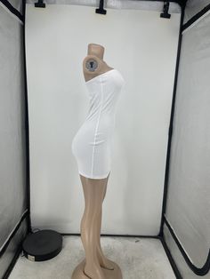 Sexy Solid Color Strapless Bodycon Mini Dresses Bodycon Mini Dress, Solid Color, Mini Dress, Dresses, Color