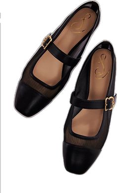 Buckle Ballet Flats, Boho Clothing, Sam Edelman, Ballet Flats, Free People, Ballet, Buckle, Black